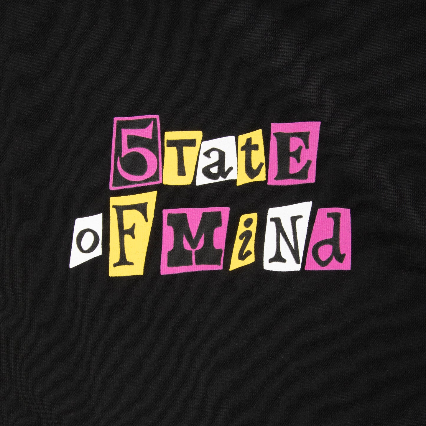 "5OM PISTOLS" T-shirt Black