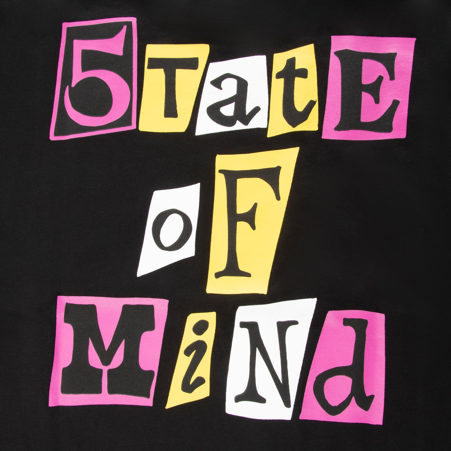 "5OM PISTOLS" T-shirt Black