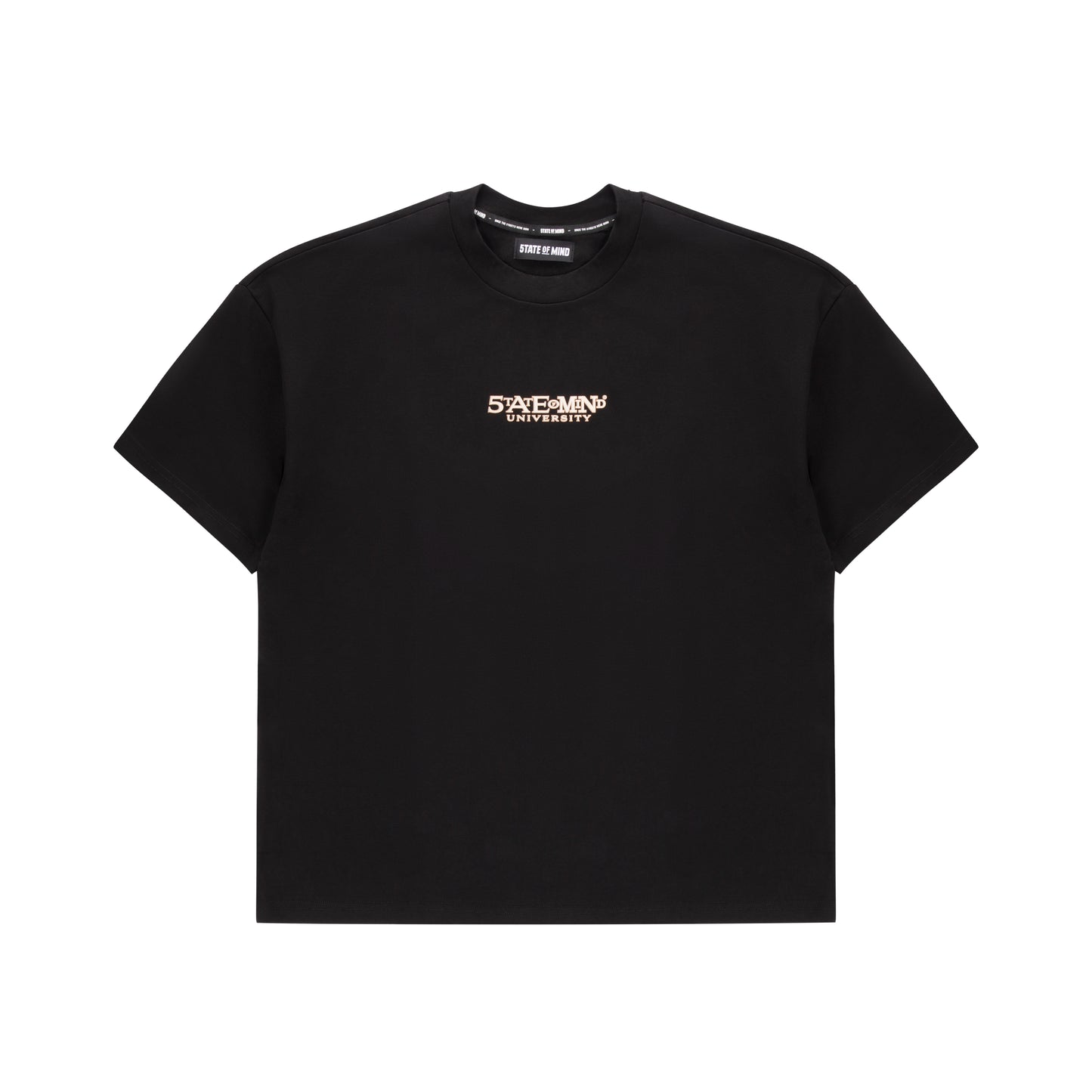 "5OM UNIVERSITY" T-shirt Black
