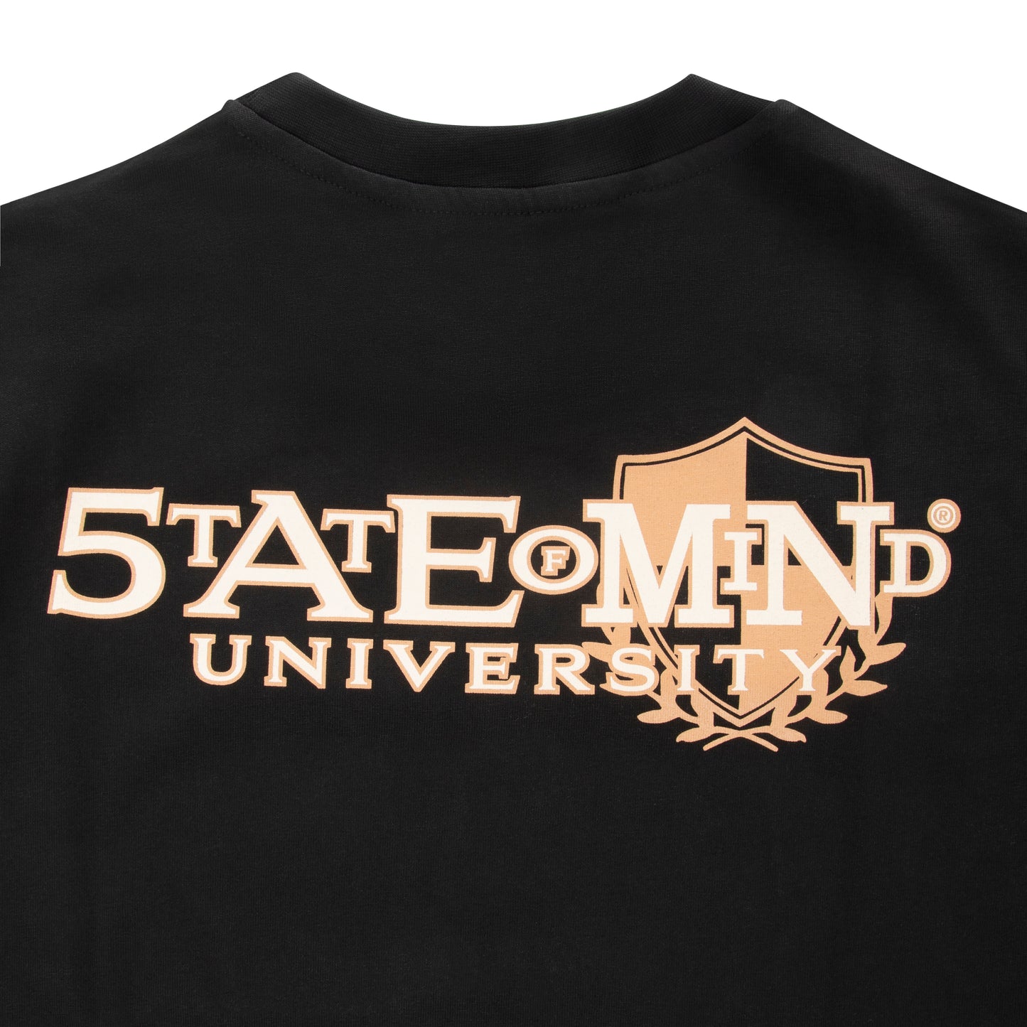 "5OM UNIVERSITY" T-shirt Black