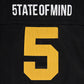 "5OM OG CLASSIC" Football Jersey Black