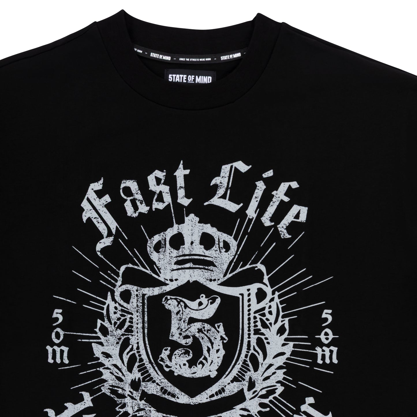 "HUSTLER FAST" by Guè Hustler T-shirt black