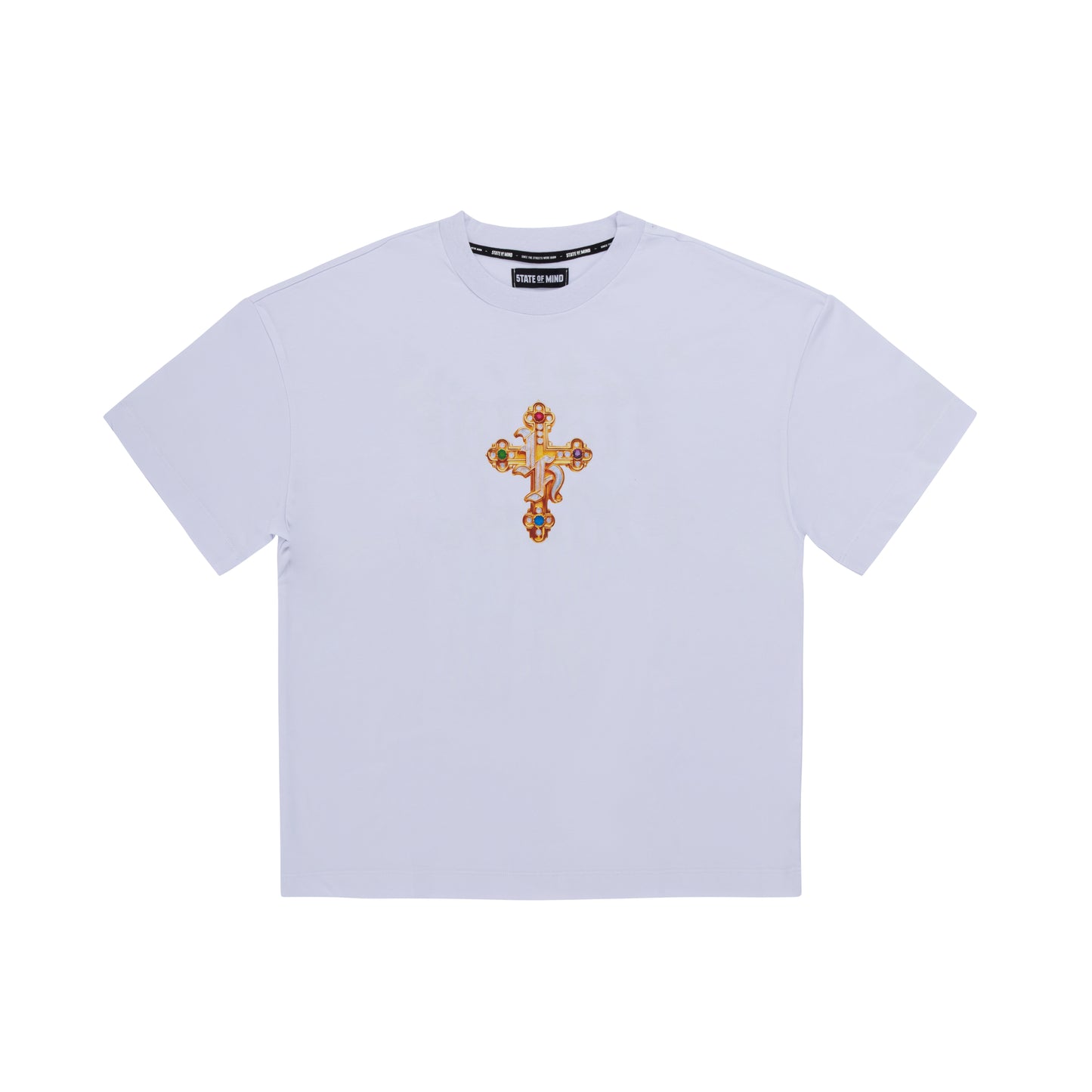 "HUSTLER BLING" by Guè T-Shirt White