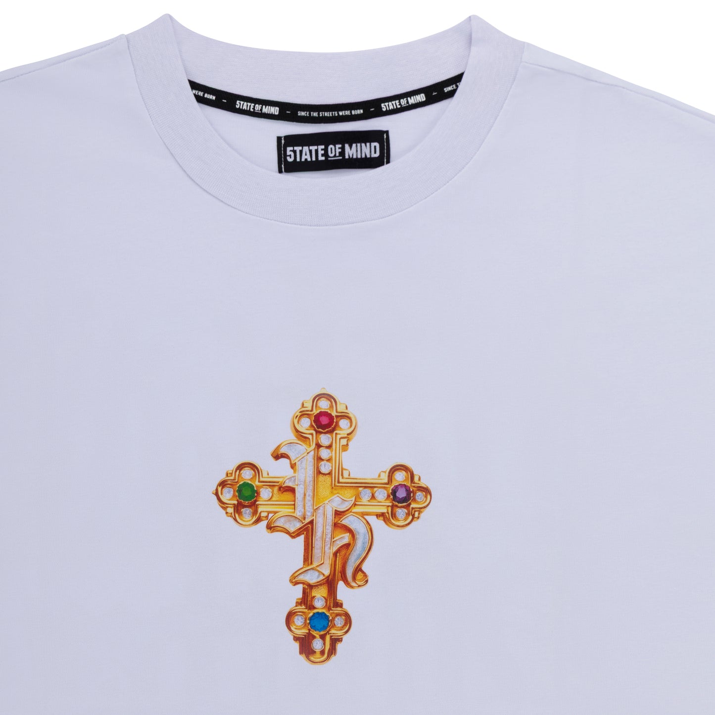 "HUSTLER BLING" by Guè T-Shirt White