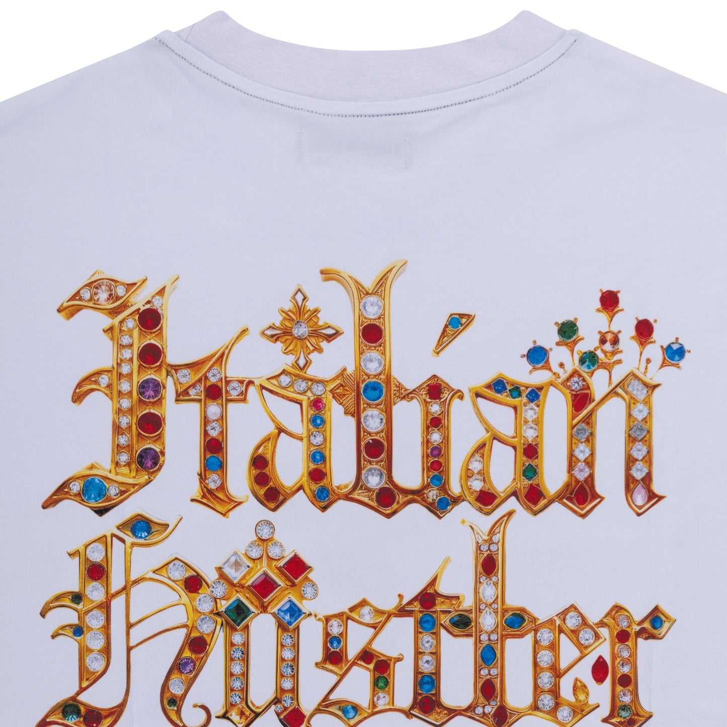 "HUSTLER BLING" by Guè T-Shirt White