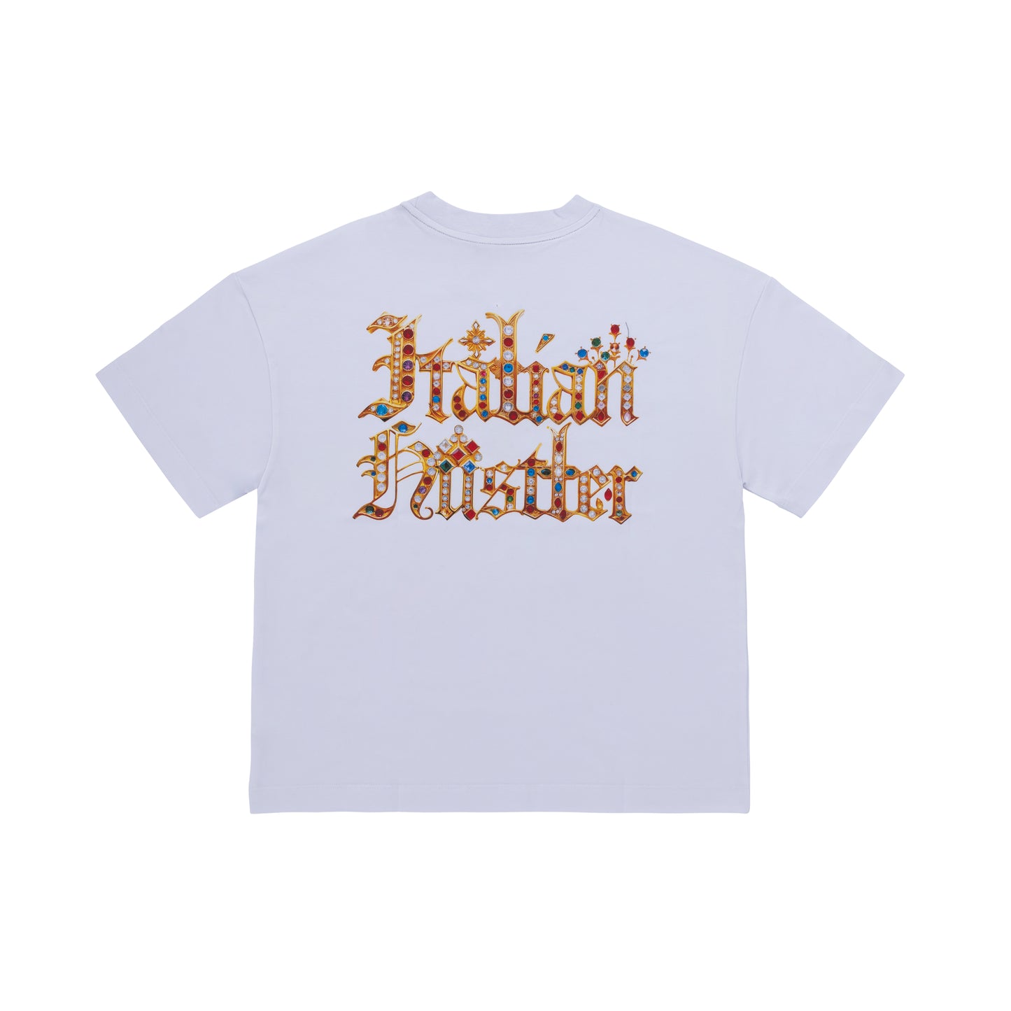 "HUSTLER BLING" by Guè T-Shirt White