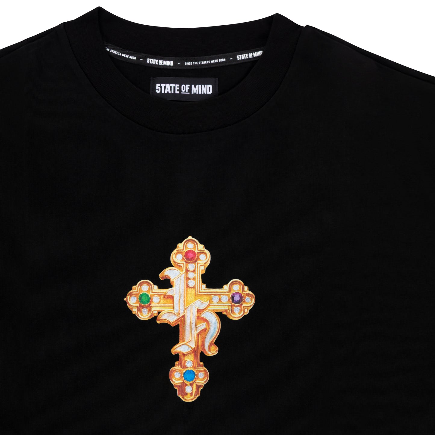 "HUSTLER BLING" by Guè T-Shirt Black