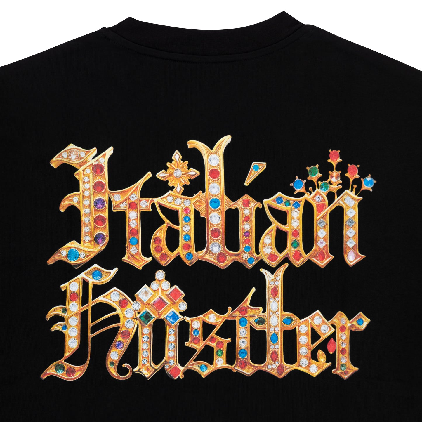 "HUSTLER BLING" by Guè T-Shirt Black