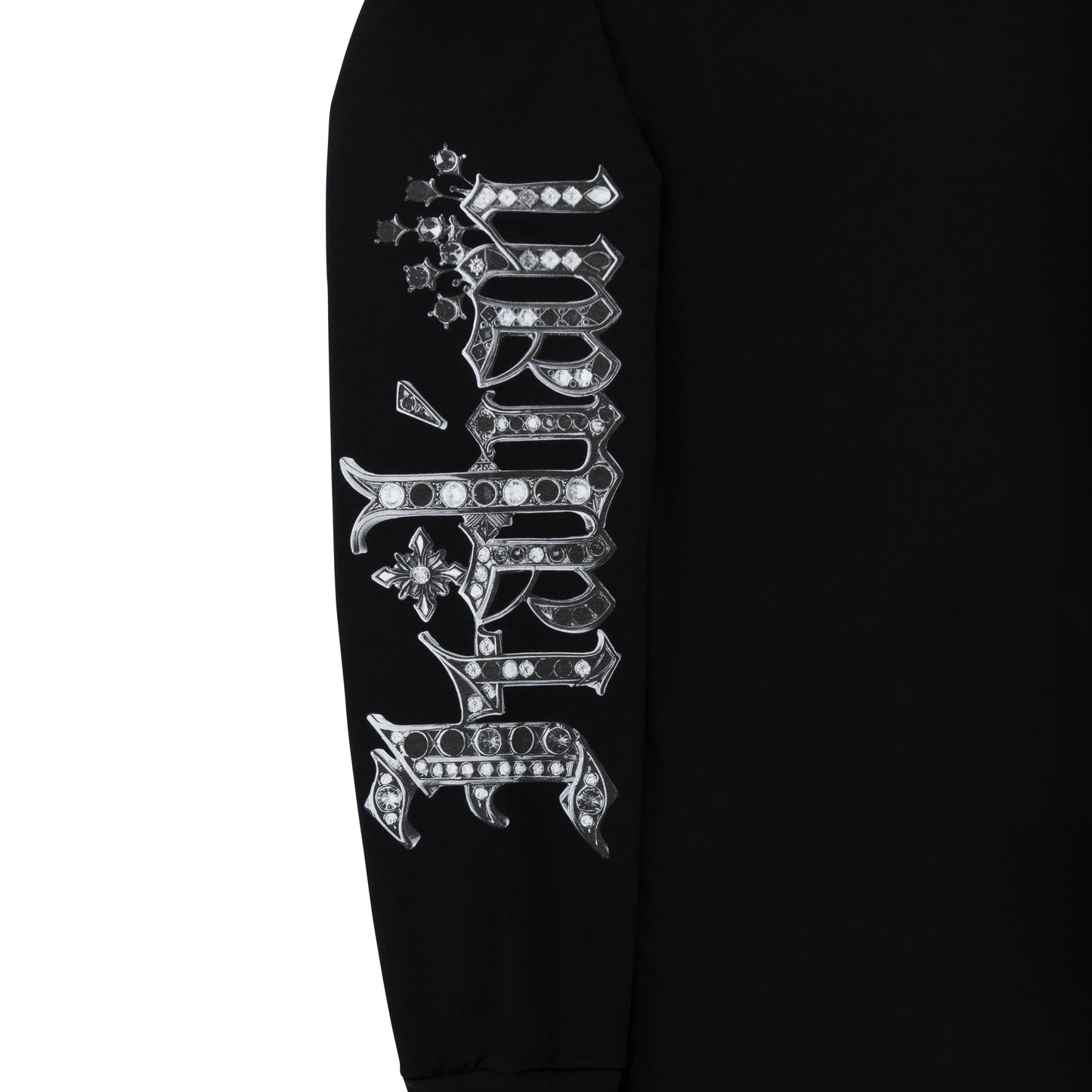 "HUSTLER BLING" by Guè T-Shirt L/S Black
