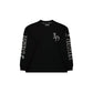 "HUSTLER BLING" by Guè T-Shirt L/S Black
