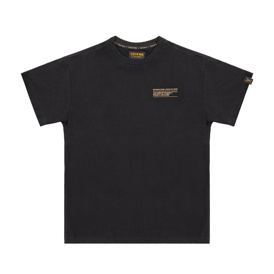 " RETROFUTURE BASIC " T-Shirt Black