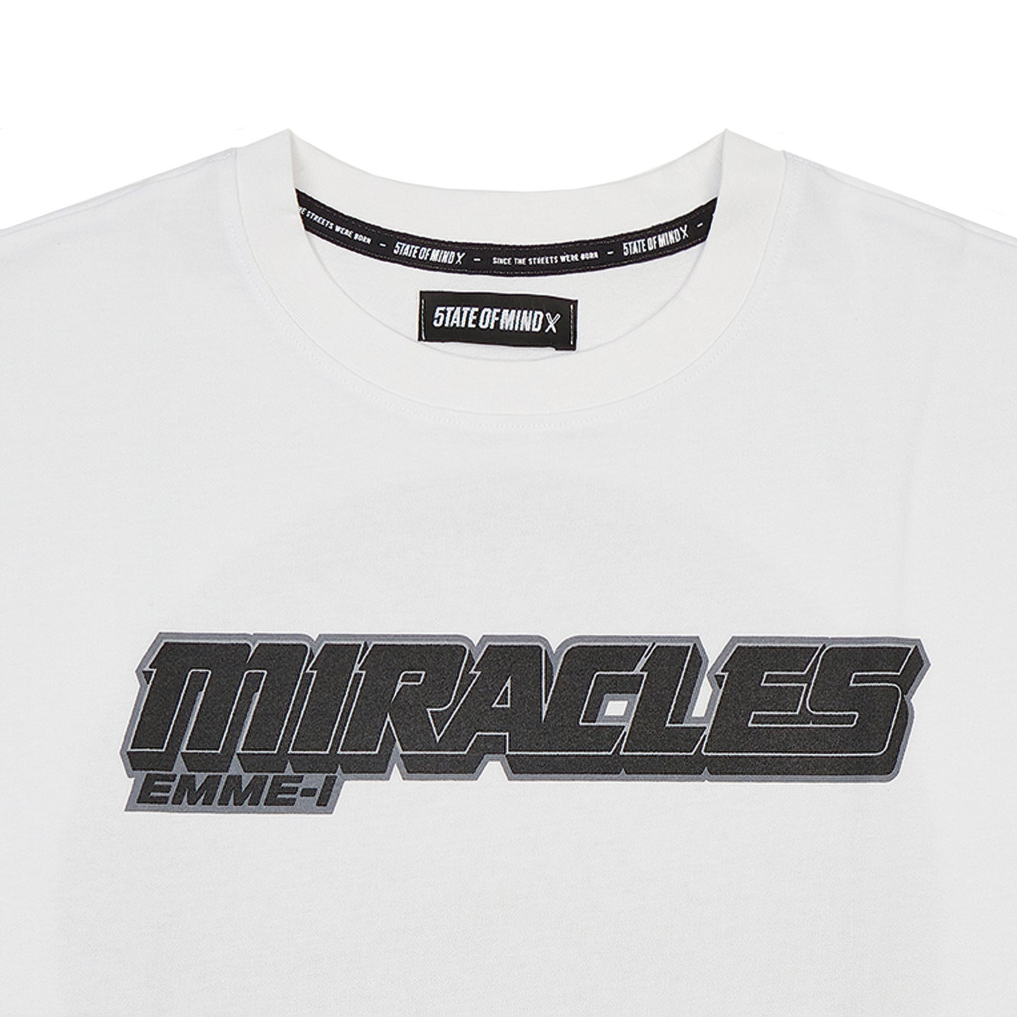 " EMME-I MIRACLES " T-shirt Bianca