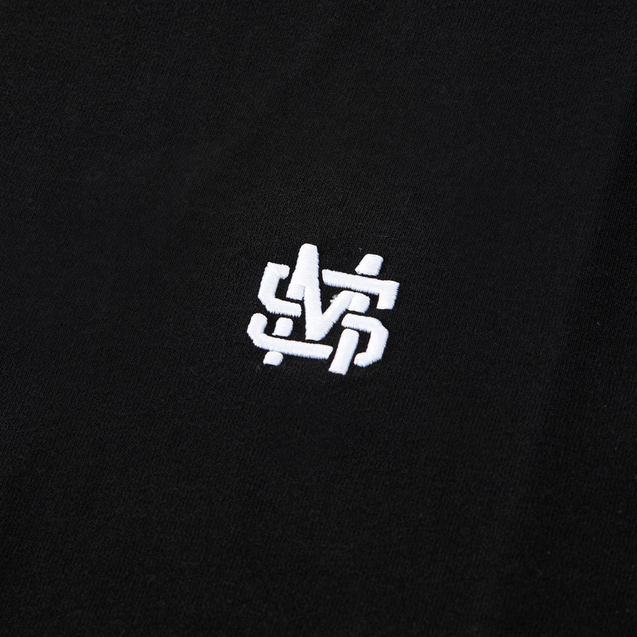 " MONOGRAM " T-Shirt Black