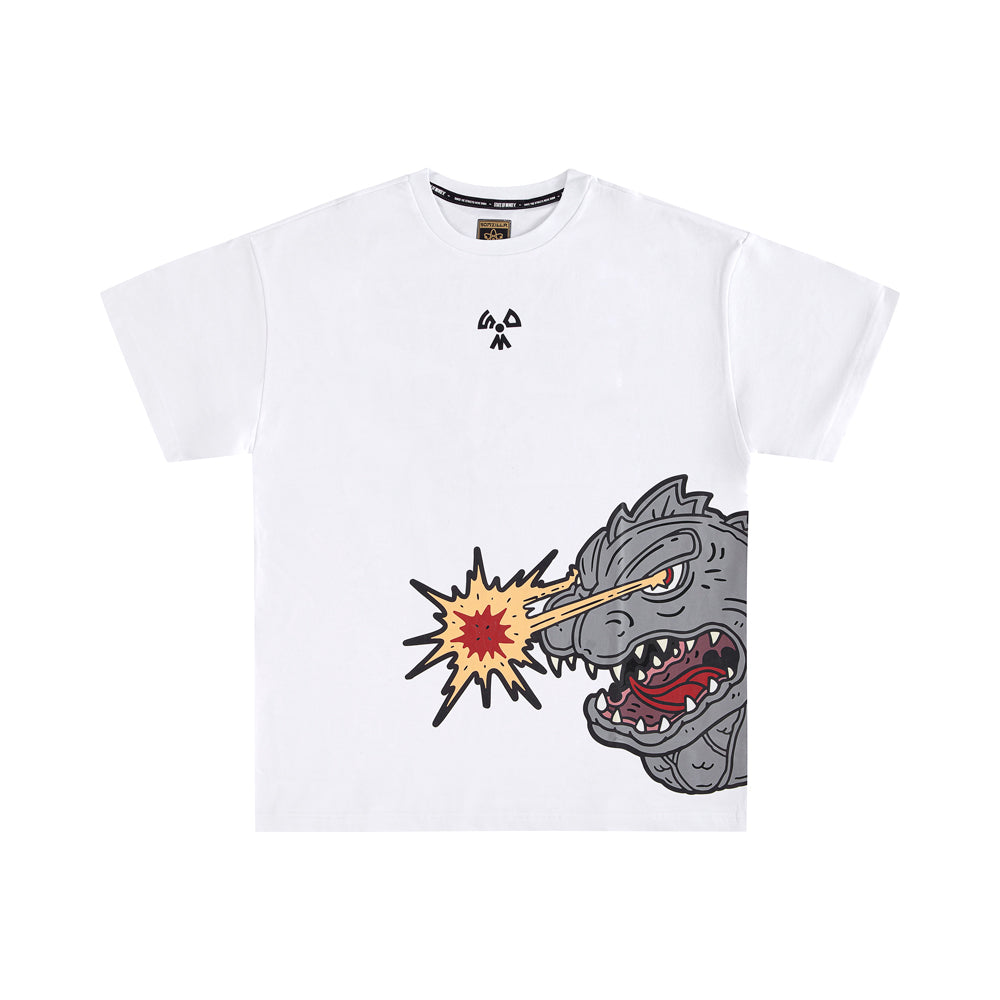 " 5OMZILLA " T-Shirt White