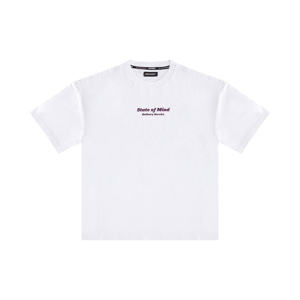 " BUSINESS AS USUAL " T-Shirt White
