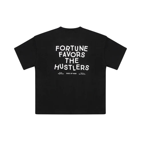 " FORTUNE " T-Shirt Black