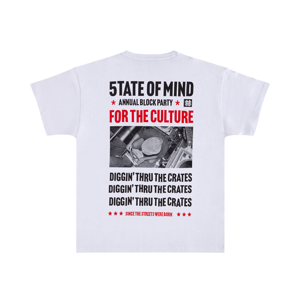 " 4 THE CULTURE " T-Shirt White