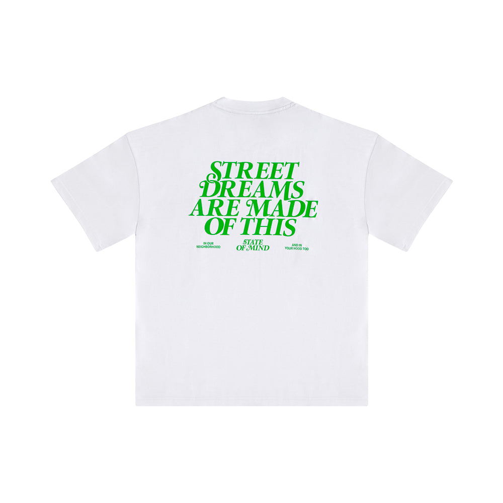 " STREET DREAMS " T-Shirt White