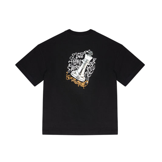 "CHESS MASTER" T-shirt Black