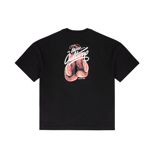 "BOXE CULTURE" T-shirt Black