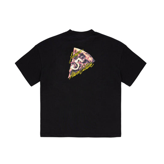 "PIZZA CULTURE" T-shirt Black
