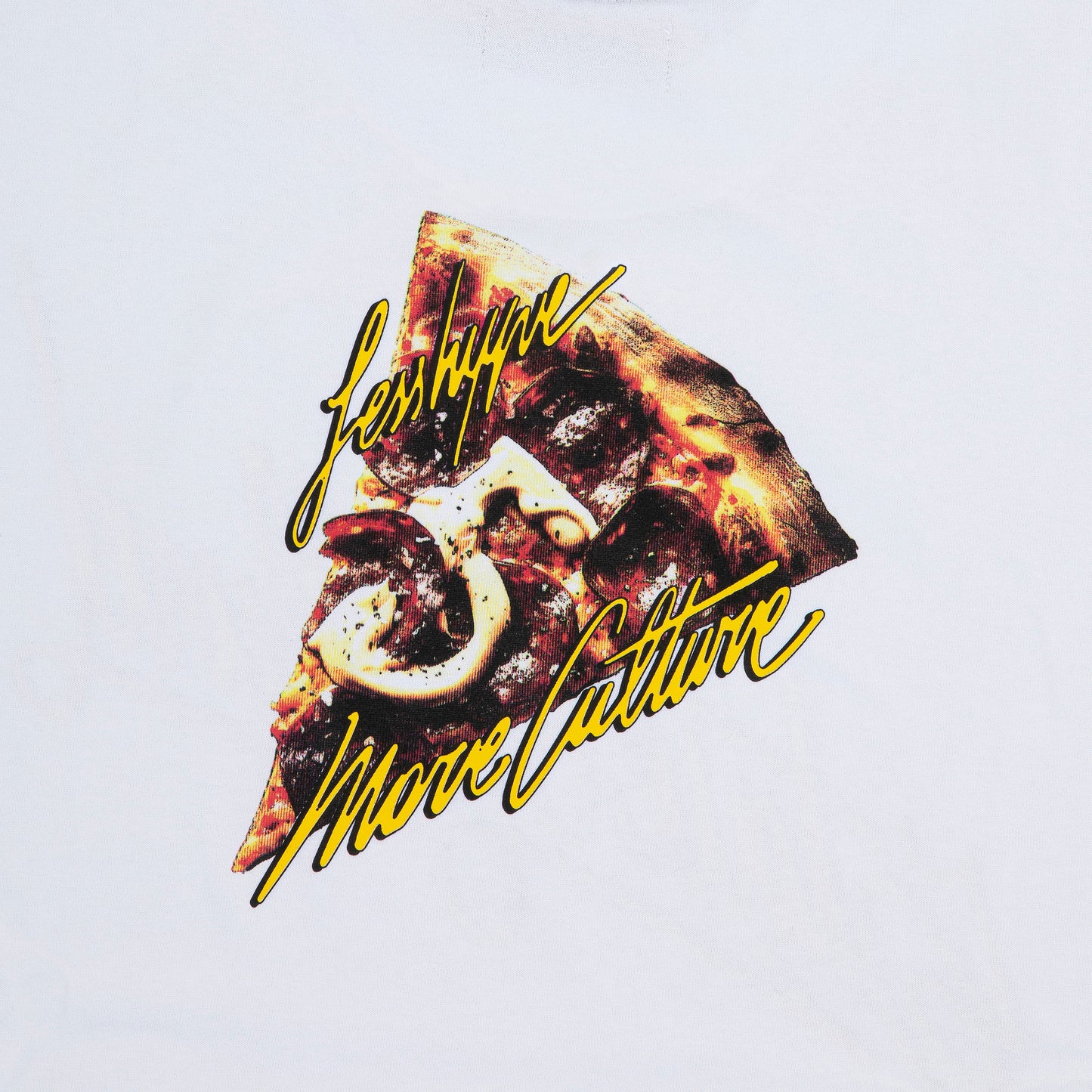"PIZZA CULTURE" T-shirt White
