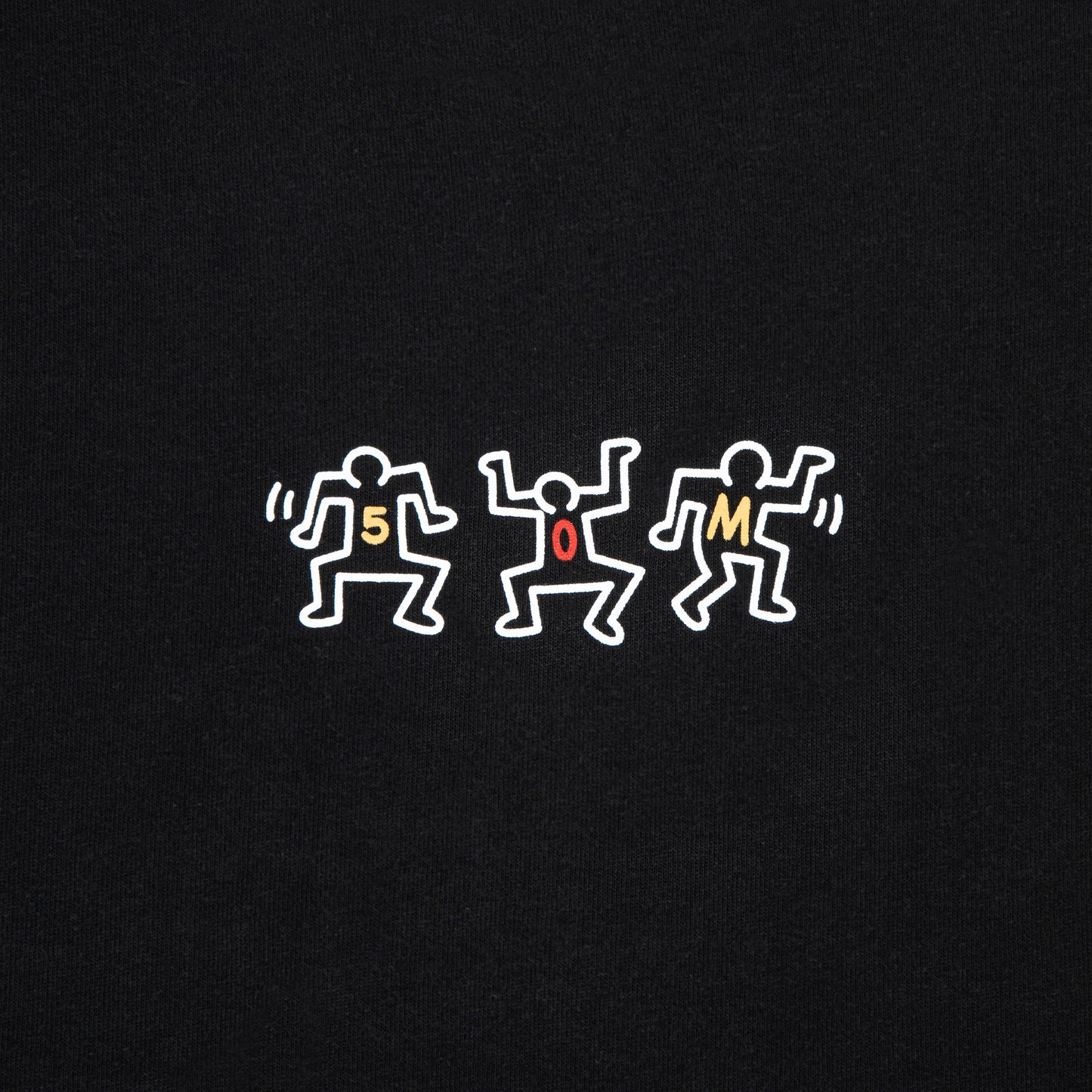 "5OM KEITH" T-Shirt Black