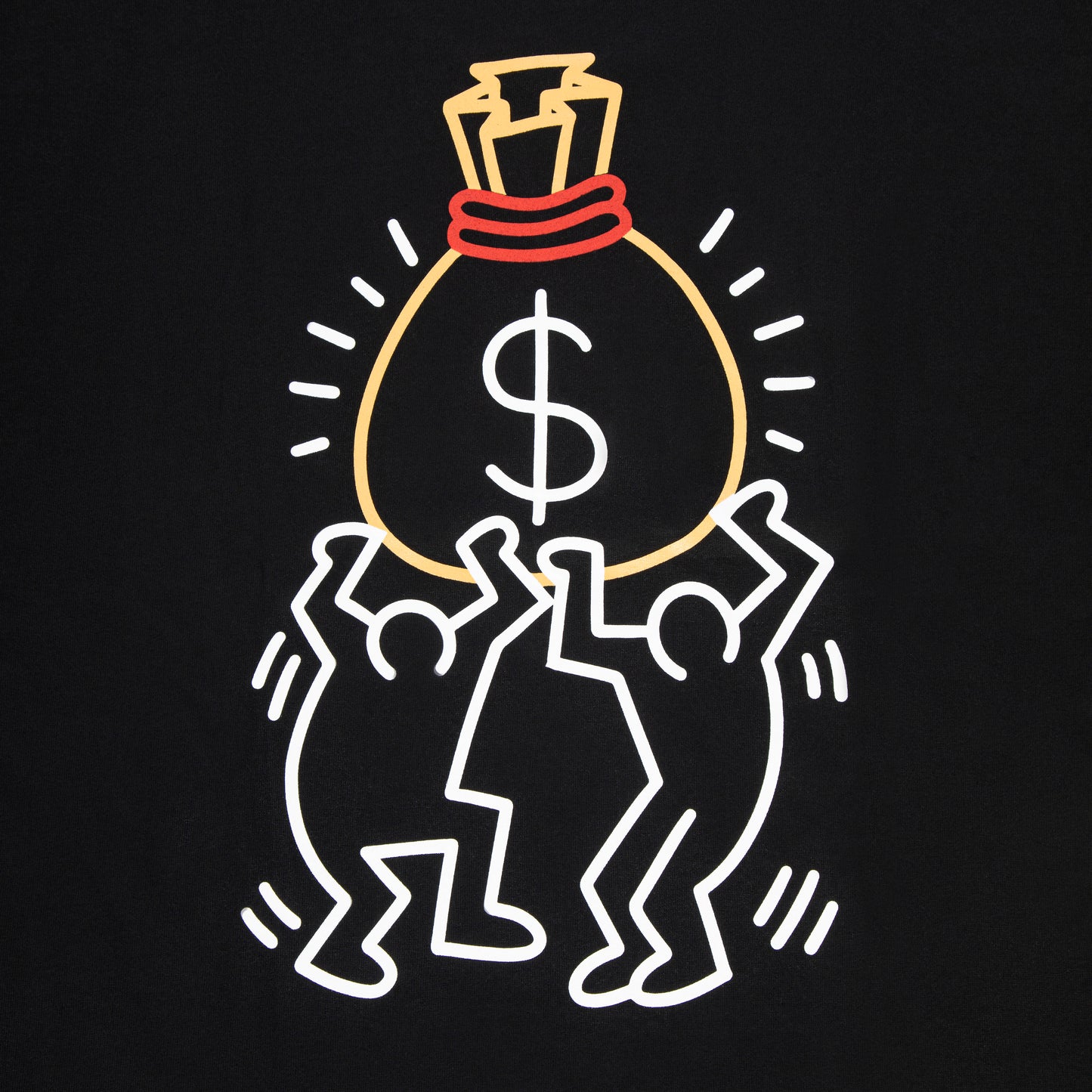 "5OM KEITH" T-Shirt Black