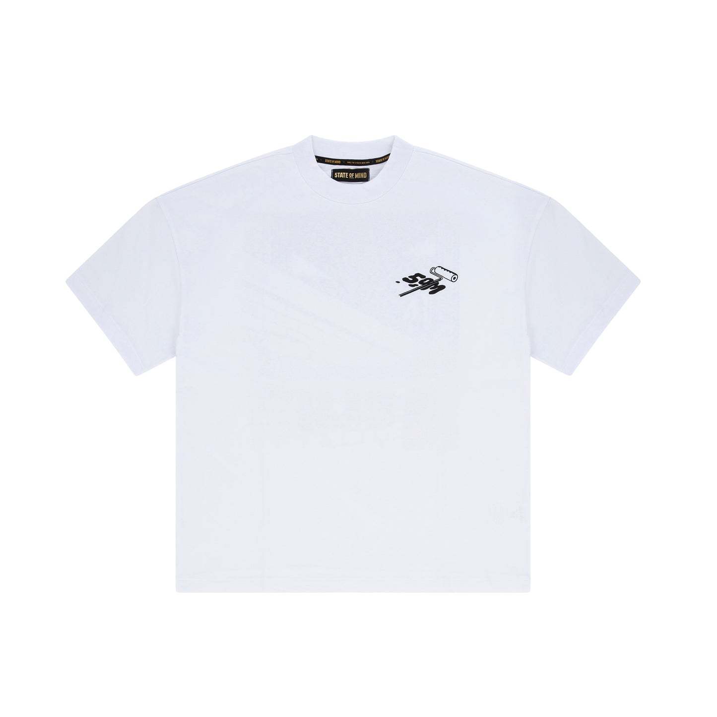 "ROLLER" T-Shirt White
