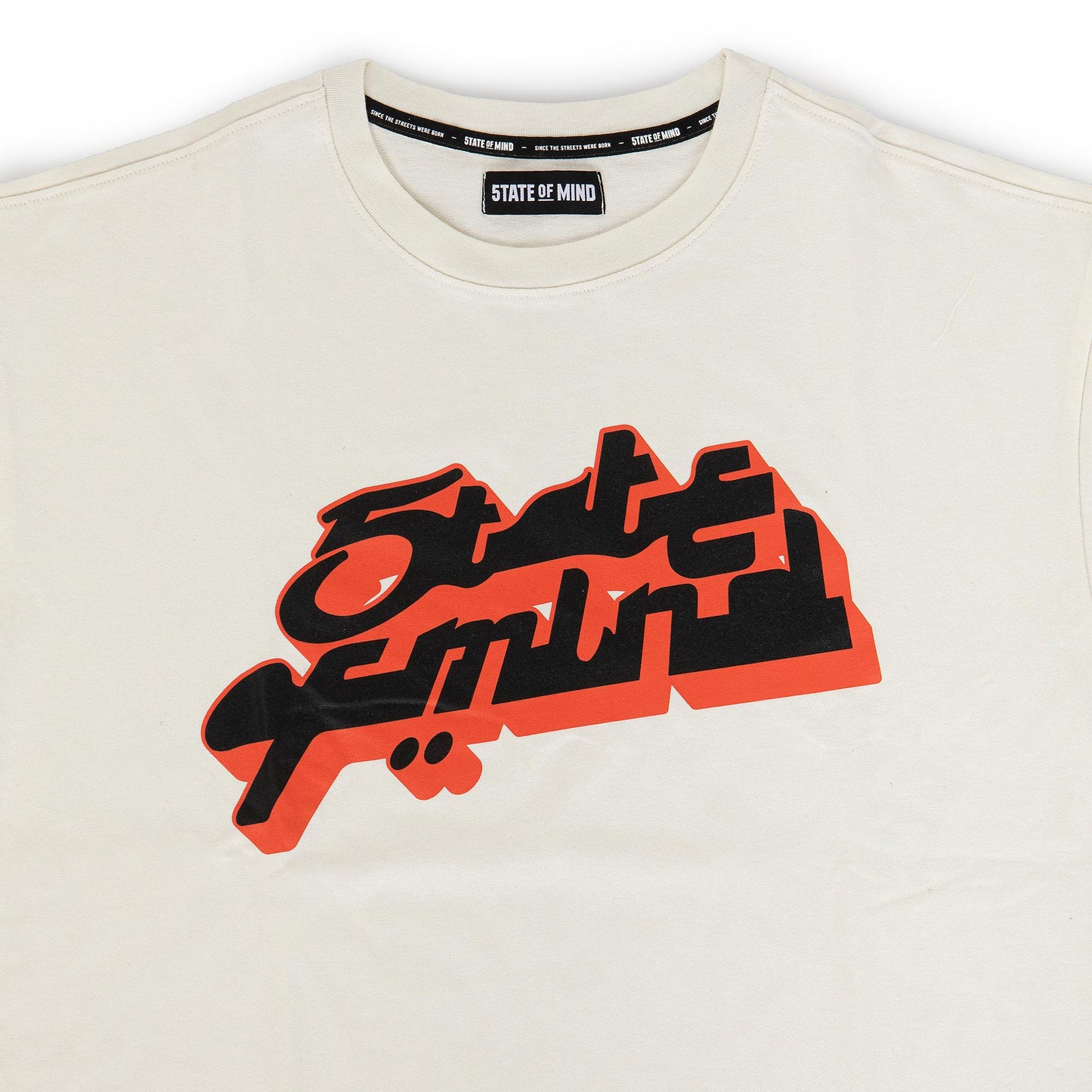 "5OM GRFX" 5OM Arab Tee Off white