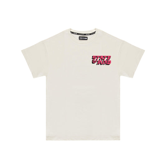 "5OM GRFX" 5OM Best Soup Tee Off white