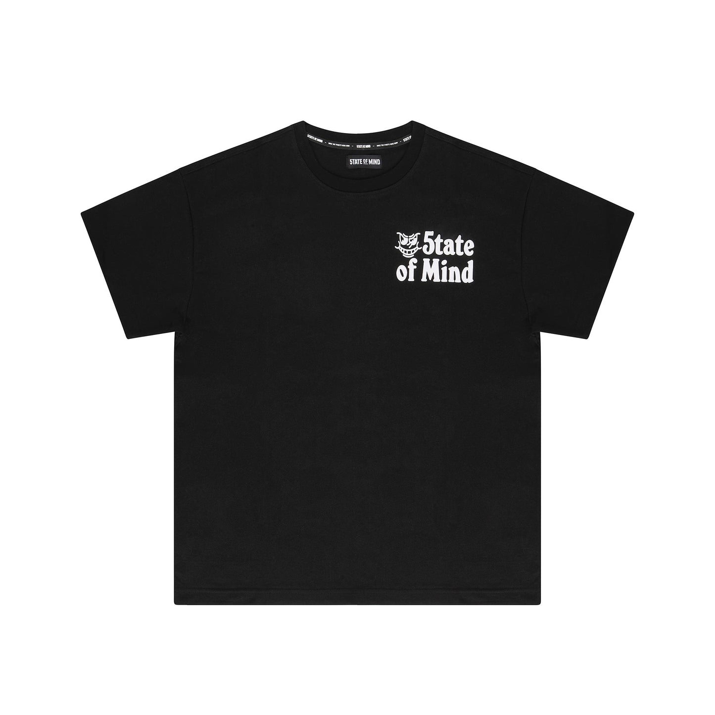 "5OM GRFX" 5OM Emoticons Tee Black