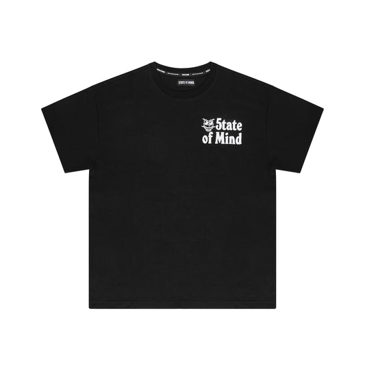 "5OM GRFX" 5OM Emoticons Tee Black