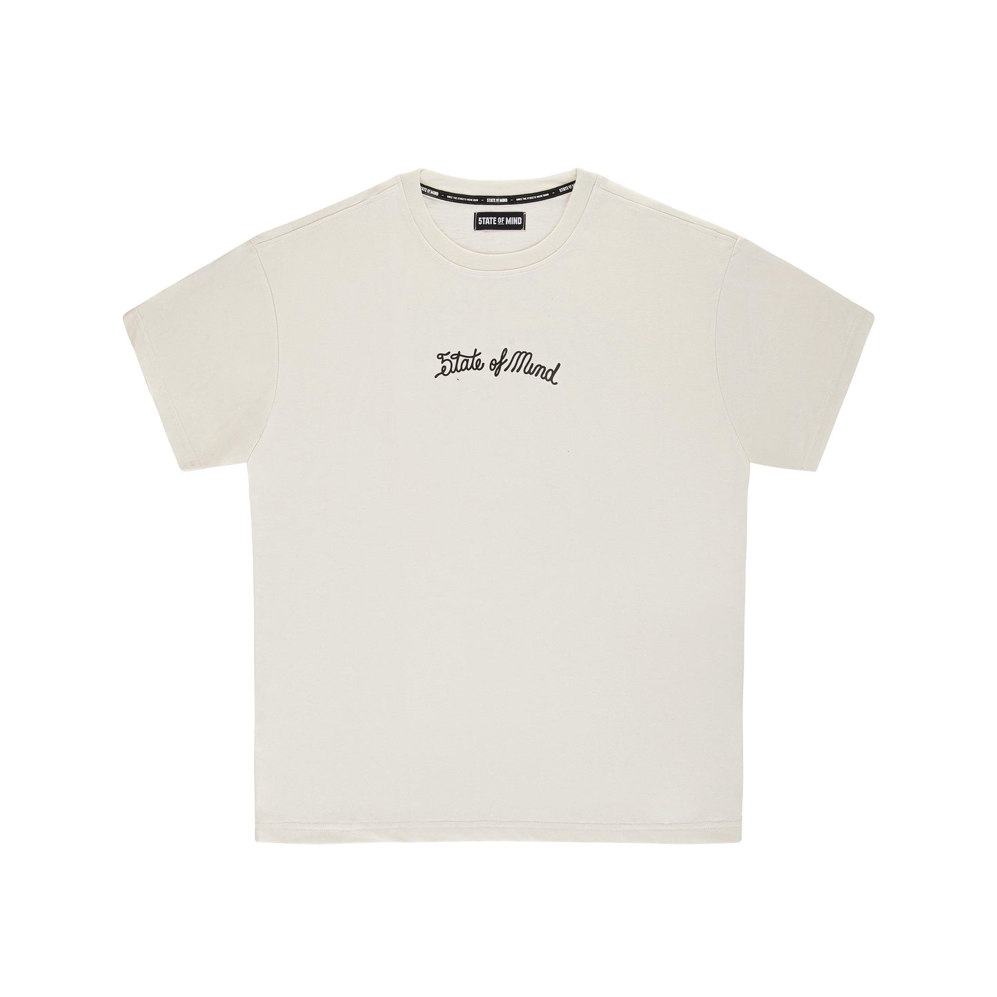 "5OM GRFX" Gang Signs Tee Off white