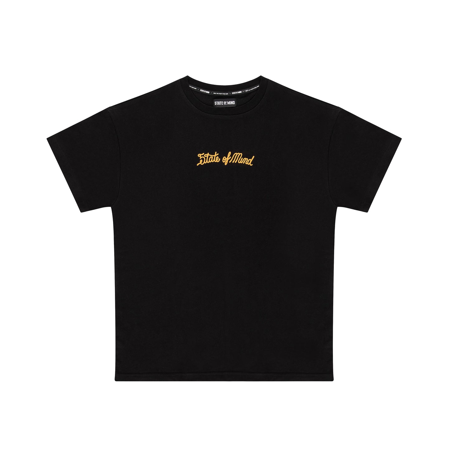 "5OM GRFX" Gang Signs Tee Black