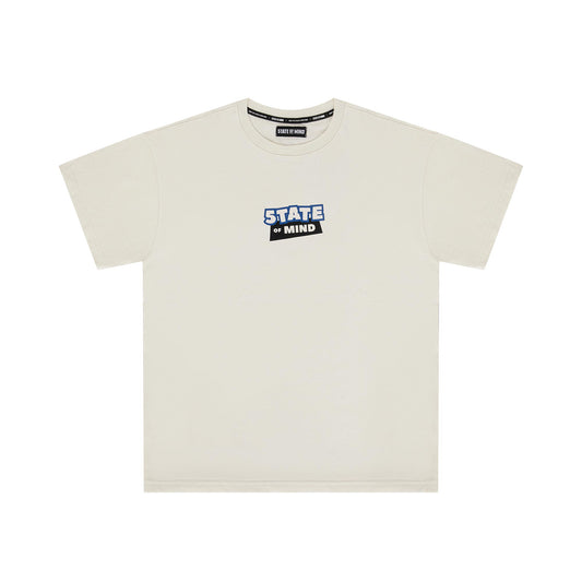 "5OM GRFX" 5OM Story Tee Off white