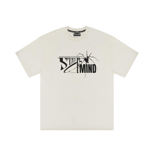 "5OM GRFX" 5OM Spider Tee Off white