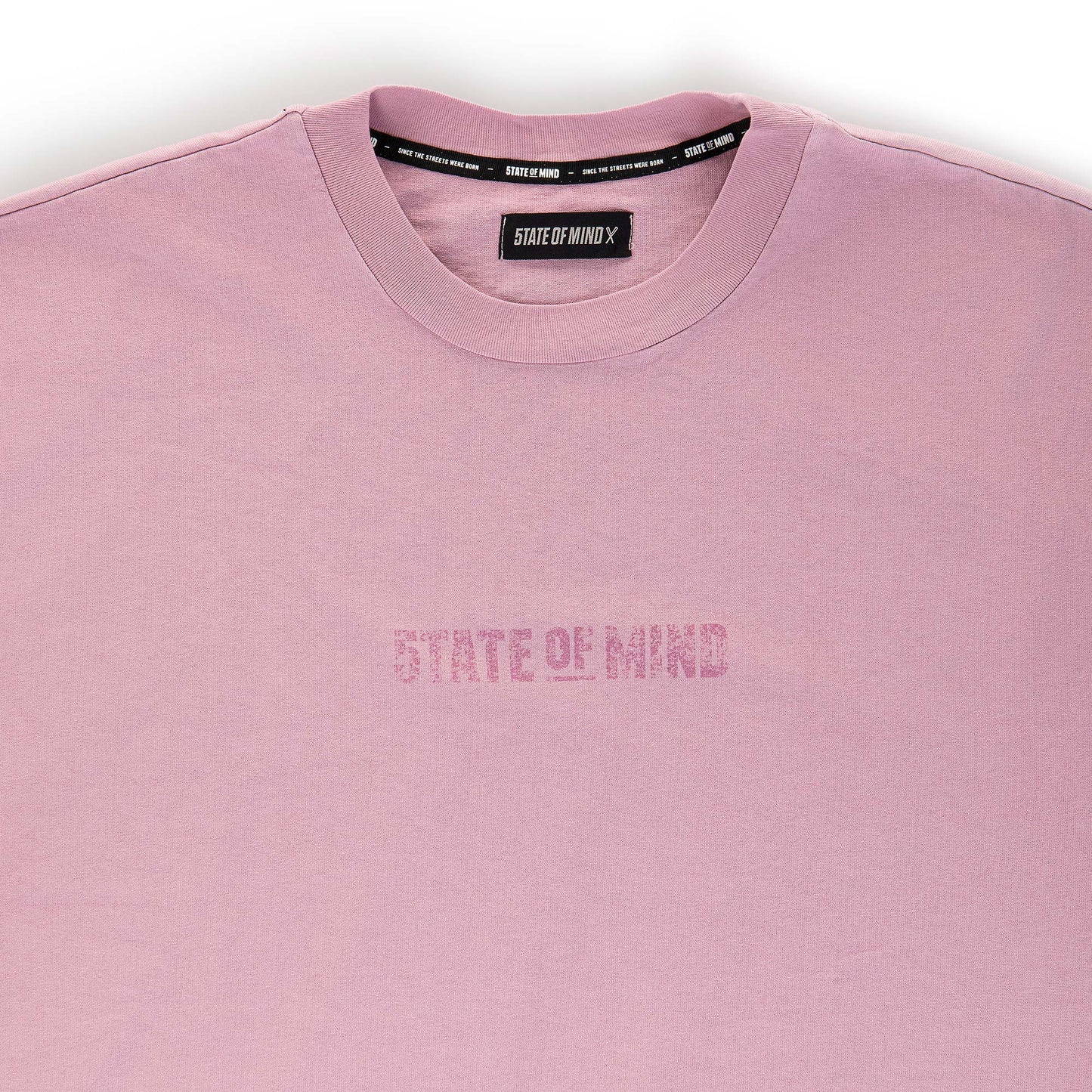 "5OM BOX LOGO" Box Logo T-Shirt Pink Wash