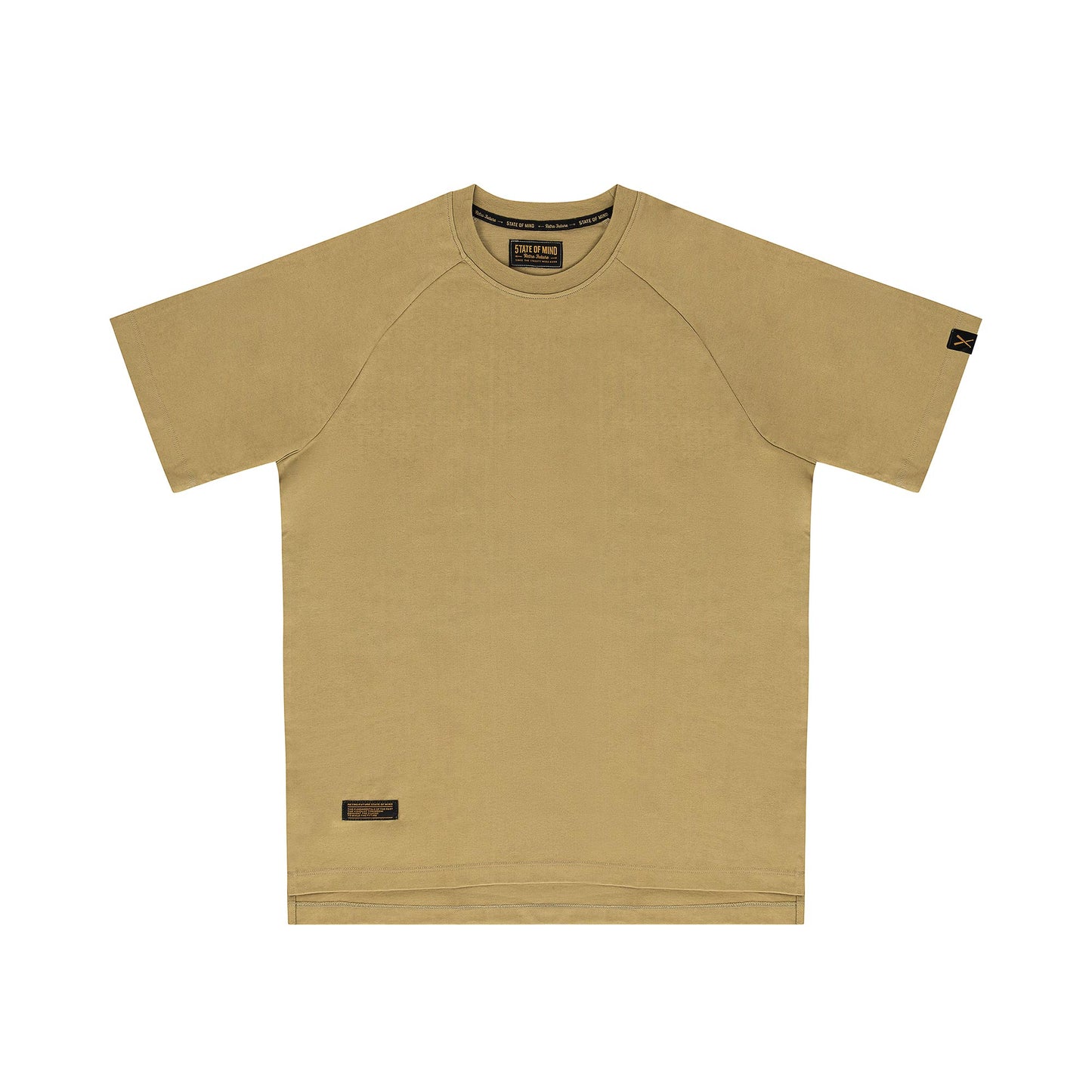 "RETROFUTURE BASIC" RF Raglan T-Shirt Khaki