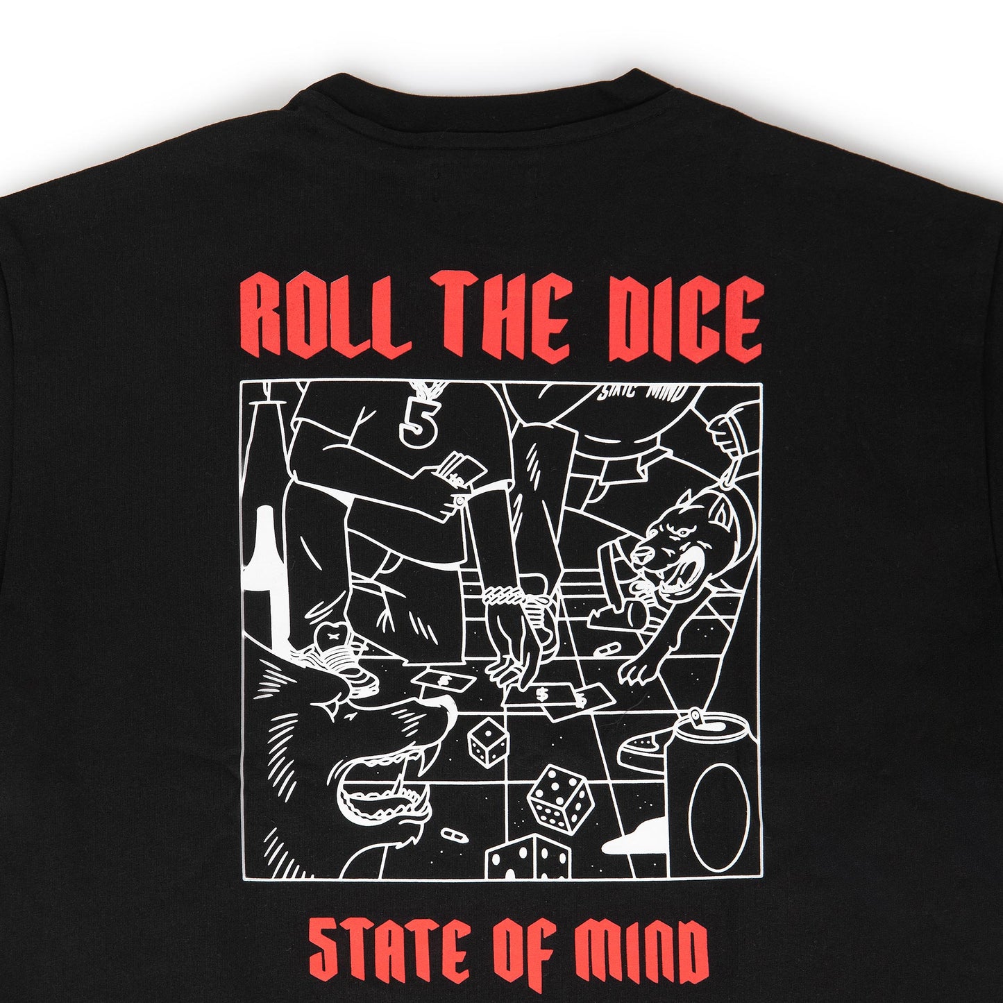 "Roll The Dice" Tee Black