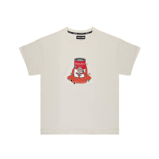 "5OM GRFX" Warhol 5OM Tee Off white