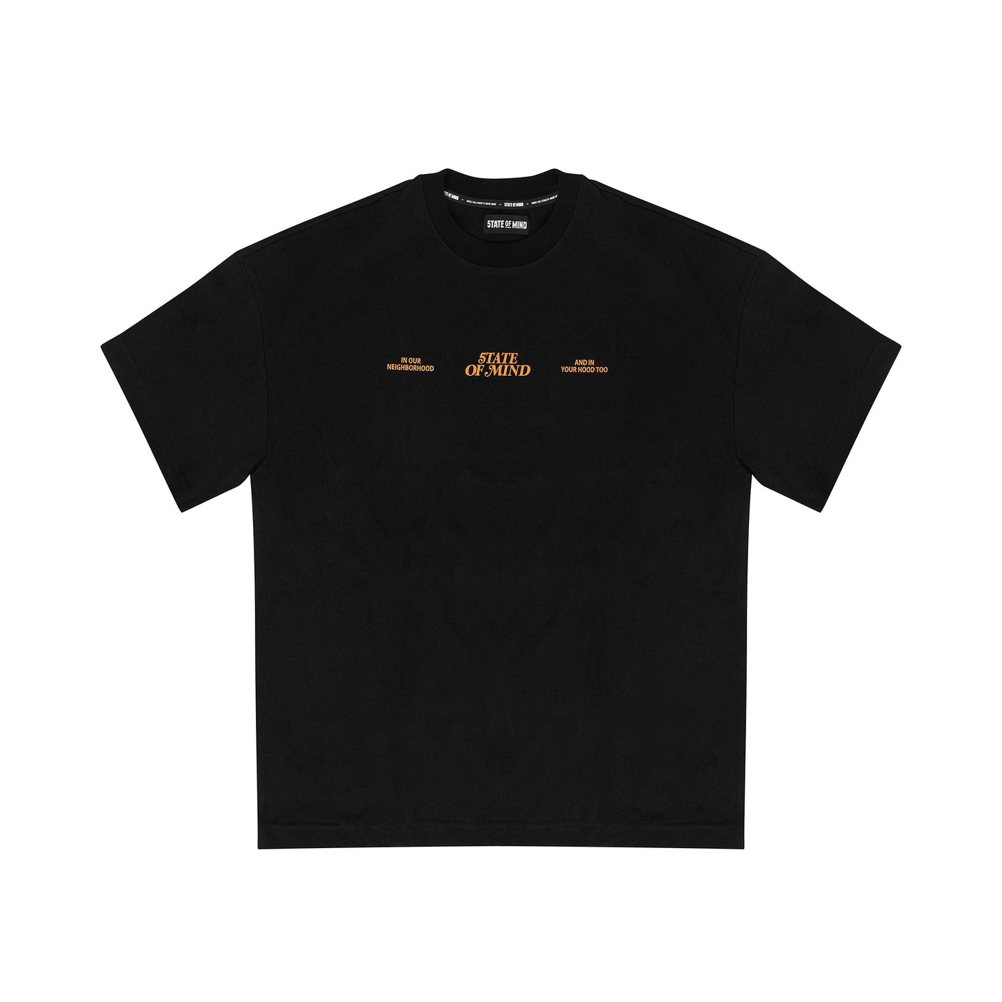 "5OM WORD UP" Street Dreams Tee Black