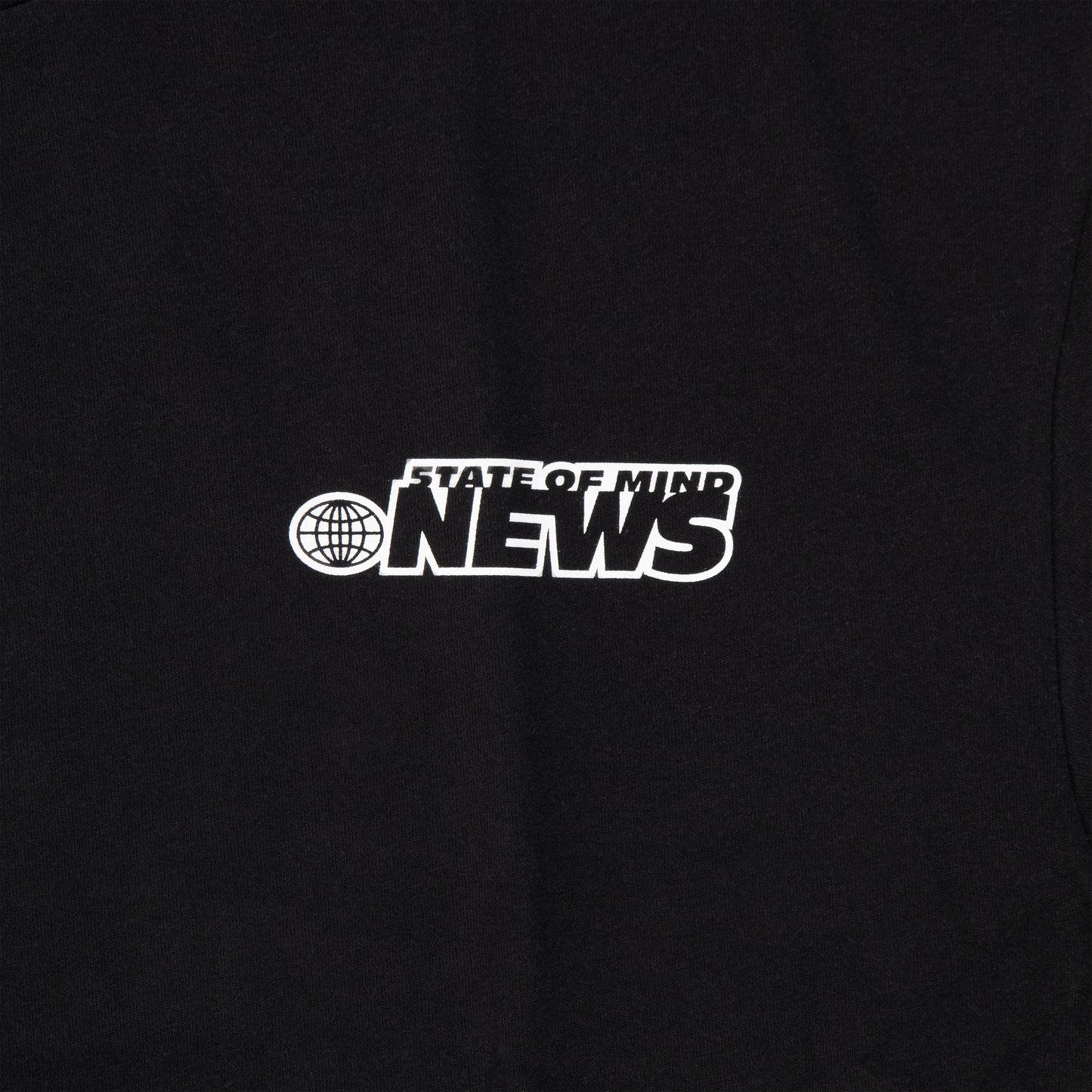 "5OM NEWS" T-Shirt Black