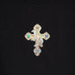 "ITALIAN HUSTLER" by Guè Hustler Bling T-Shirt Black