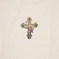 "ITALIAN HUSTLER" by Guè Hustler Bling T-Shirt White