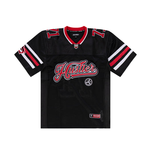 "ITALIAN HUSTLER" by Guè Jersey Football Black