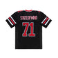 "ITALIAN HUSTLER" by Guè Jersey Football Black