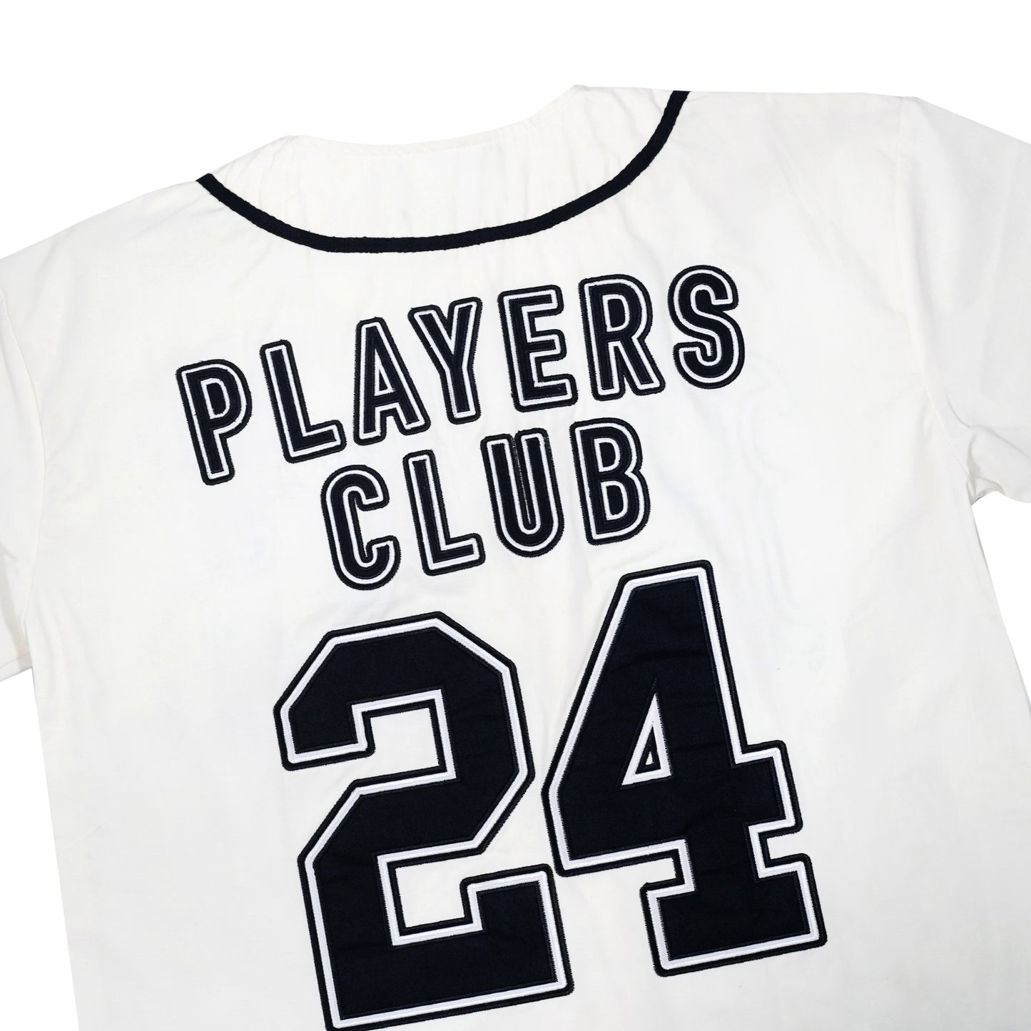 "5OM x Players Club" Baseball Jersey Off white