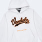 "VANDALZ COLLEGE" Hoodie White