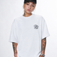 "CHAOS & CHILL" T-shirt White
